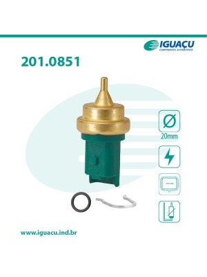 SENSOR TEMP DA AGUA PARTNER 1.6 16V BERLINGO XSARA 1.6