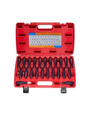 KIT PARA EXTRAIR TERMINAIS DE CONECTORES AUTOMOTIVOS 23 PEÇAS DTSAC14