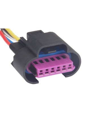 CHICOTE REPARO 6 VIAS PORTA FEMEA LINHA FORD